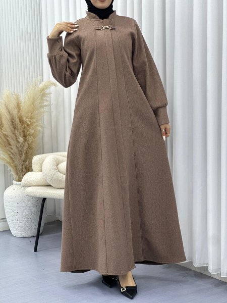 جلباب جوخ مع سحاب مخفي