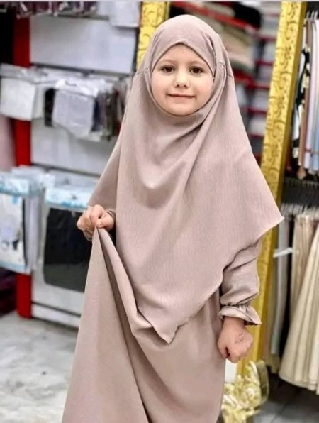 اسدال شرعي للأطفال من عمر(3-10 سنوات)