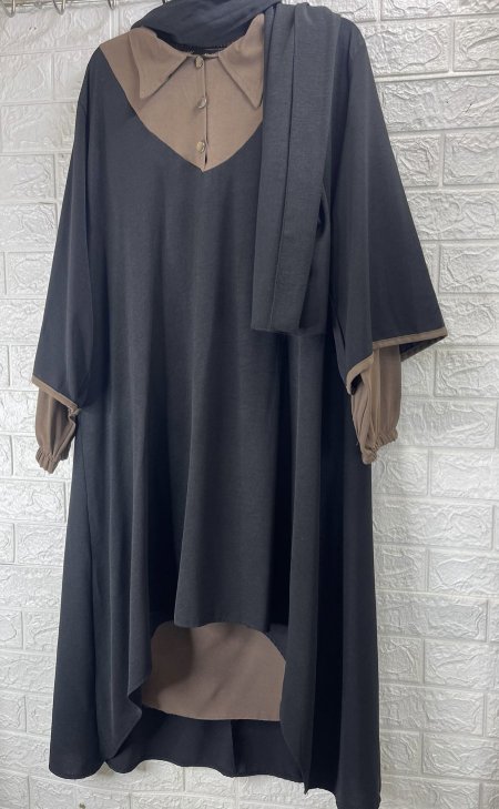 أسود وكافيه