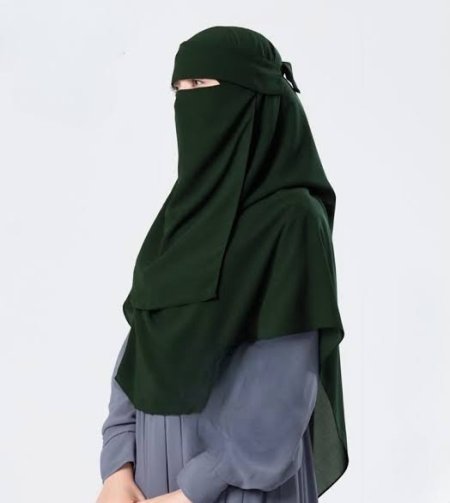 نقاب تندة مع منديل 150*150 سم