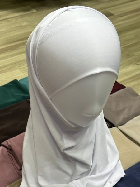 حجاب الأميرة قطعتين قماشة اللايكرا 24 لون