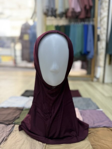 حجاب قطعة وحدة قطن