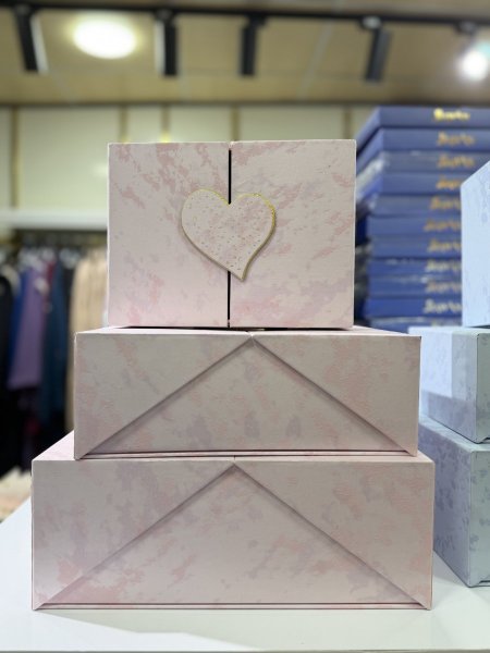 بوكس راس قلب 3 أحجام