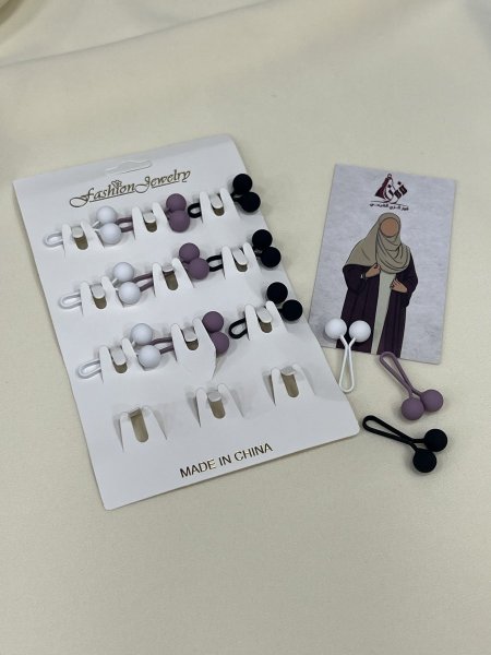 دبوس ملقط ملون كبير