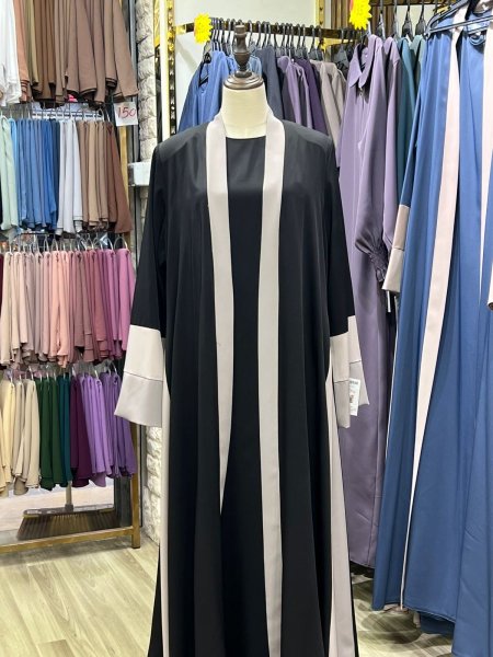 عباي قطعتين أنيقة