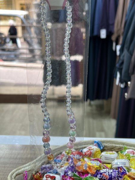 سنسال ملون ابيض