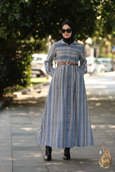 فستان معرق تركي فخم